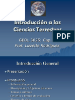 Geología Introducción