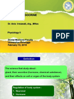 Basic of Endocrine: Dr. Anis Irmawati, DRG., Mkes