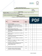 Listas de Cotejo Por Parcial