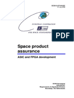 Space Product Assurance: ASIC and FPGA Development