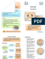 Triptico Urostomía Tipo Bricker.