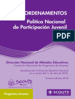 Política Nacional de Participación Juvenil 2018