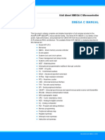 Atmel 8465 8 and 16 Bit AVR Microcontrollers XMEGA C - Manual PDF