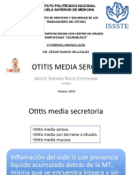 Otitis Media Serosa