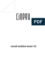 Cinegy Cineweb Installation Manual