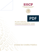 Plan Anual de Financiamiento - 2019