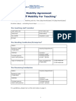 Staff Mobility For Teaching