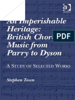 TOWN British Choral Music From Parry To Dyson