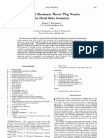 Design of Maximum Thrust Plug Nozzles