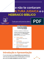 Ebook - Cultura Judaica e Hebraico Biblico