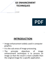 Image Enhancement Techniques