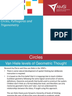 Circles Pythagoras and Trigonometry The Secondary Version