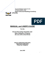 Phil-IRI Manual and User's Guide For School Users Ver 2