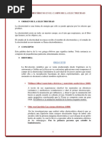 Eventos Históricos en El Campo de La Electricidad