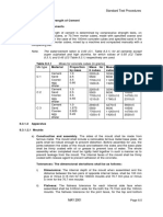 Compressive Strength of Cement 5656