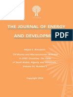 "Oil Booms and Macroeconomic Activities in OPEC Countries: The Cases of Saudi Arabia, Nigeria, and Venezuela" by Majed S. Almozaini