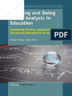 (Comparative and International Education 16) Maria Teresa Tatto (Auth.), Maria Teresa Tatto (Eds.)-Learning and Doing Policy Analysis in Education_ Examining Diverse Approaches to Increasing Education