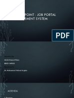 Career Point: Job Portal Management System