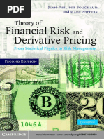 Theory of Financial Risk and Derivative Pricing - From Statistical Physics To Risk Management (S-B) ™ PDF