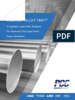 Inconel Alloy 740 H PDF