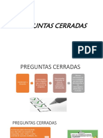 Preguntas Cerradas Introduccion y Tipos