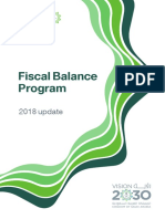 Fiscal Balance Program 2018 Update