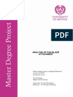 Analysis of Fan Blade