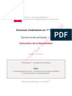 Corrige-Epreuve Principale Dissertation en Finance Publique