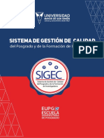 Sistema de Gestión de Calidad