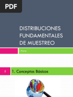 Distribuciones Fundamentales de Muestreo. I Parte