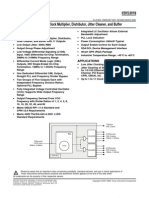 1.8V, 11 Output Clock Multiplier, Distributor, Jitter Cleaner, and Buffer