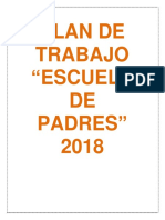 Plan de Escuela de Padres