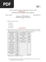 r7 Mba Financial Accounting and Analysis Set1