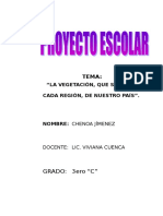 La Vegetación en Ecuador