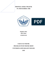 Proposal KP Kiki Di Indokordsa TBK