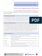 Business and Financial Planning Case Study