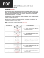 Qualitative Research (Research in Daily Life 1)