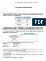 Taller de Nivelacion de Indicadores de II Periodo Quimica Grado Once