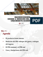 Unidad 2 Medicion Del Pbi y El Crecimiento Economico Macro