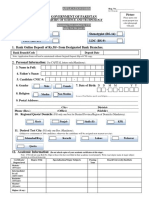 Application Form MoS&T