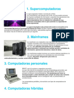 Tipos de Computadoras