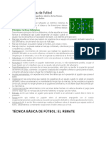 Acciones Tácticas de Futbol