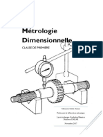 Métrologie Dimensionnelle TP