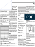 Instruções para Glicose Monoreagente