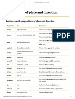 Prepositions 