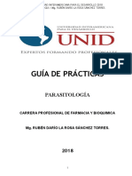 Guia de Practicas de Parasitologia Unid 2018 - II