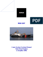 Center Section Overhaul Manual Main Diesel Engines (Caterpillar 3608)