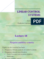 Linear Control Systems: Ali Karimpour Associate Professor Ferdowsi University of Mashhad