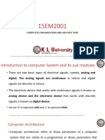 Computer Organization and Architecture