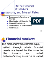 CHAPTER 2:the Financial: Environment: Markets, Institutions, and Interest Rates